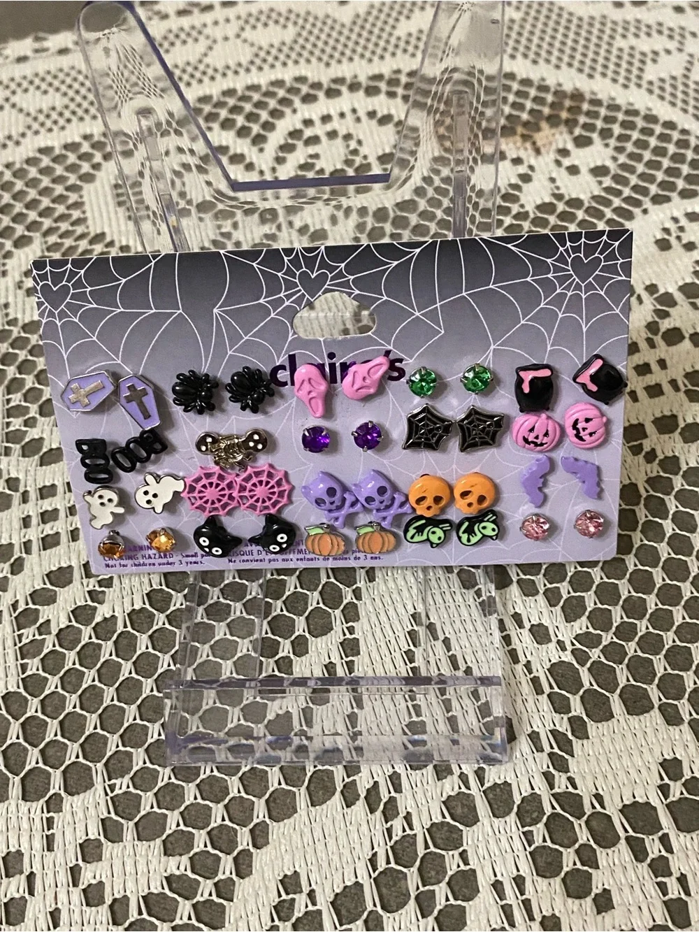 Claire's Halloween Stud Earring Set.